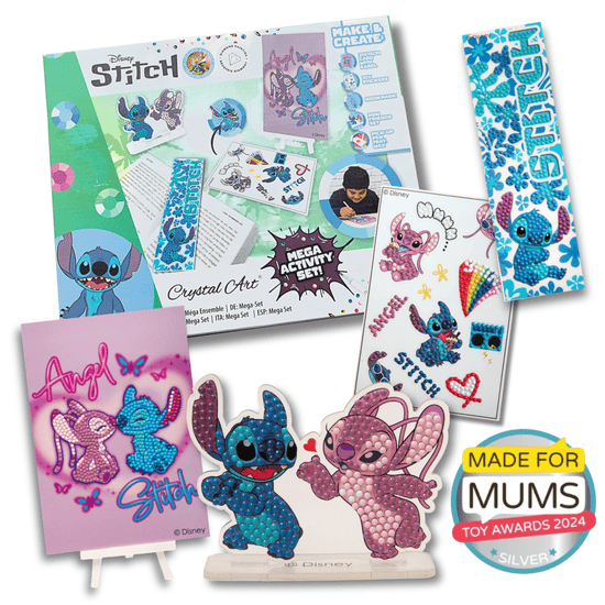 "Stitch" Crystal Art Mega Activity Set Disney