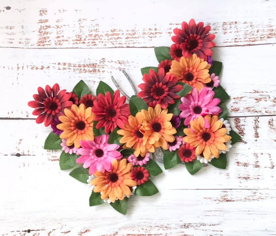"African Daisies Brights" Forever Flowerz makes approx 200