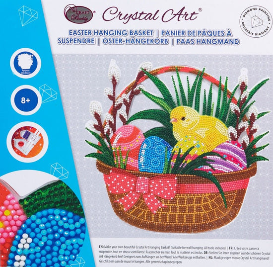 Crystal Art Hanging Basket Kits - EASTER