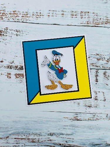 Donald Duck Crystal Art A6 Stamping Set - Frame 1
