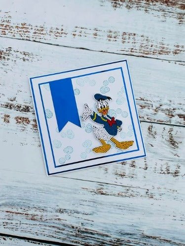 Donald Duck Crystal Art A6 Stamping Set - Frame 2