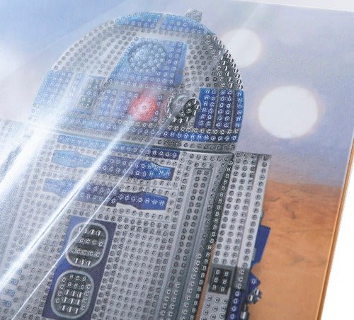R2-D2 Crystal Art Notebook - Close Up
