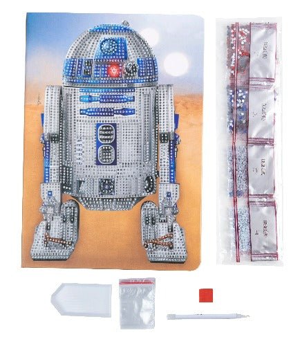 R2-D2 Crystal Art Notebook - Contents