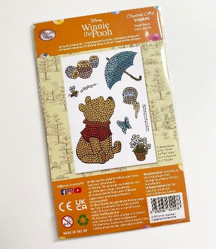 Disney Winnie The Pooh A6 Stamp - Pooh Bear
