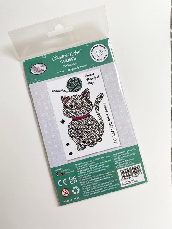 Furry Friends Pet Stamp Collection - Cat-titude