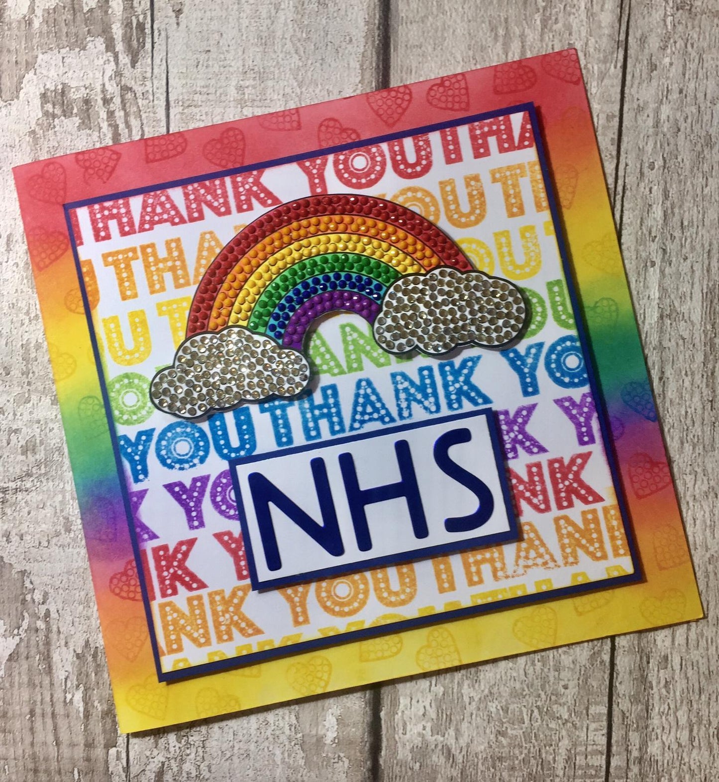 Over The Rainbow Crystal Art Stamp Set