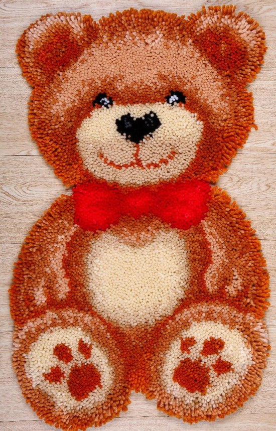 Load image into Gallery viewer, &amp;quot;Teddy&amp;quot; Latch Hook Rug Kit 42*73cm
