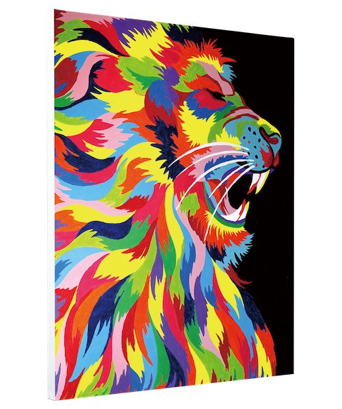 "The Lions Roar" Paint By Numbers 90x65cm