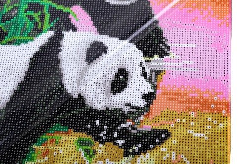 Panda Playtime Close-up Undone