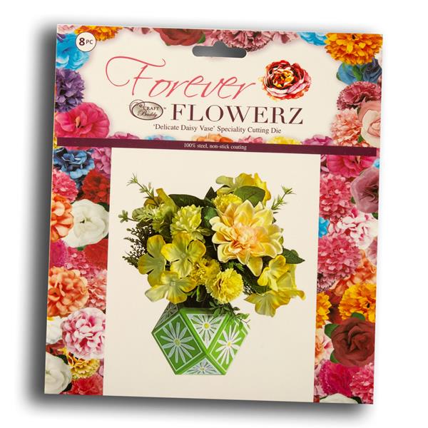 FDV06: Forever Flowerz Delicate Daisy Vase Die Set