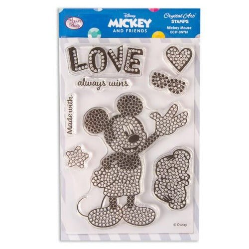 Load image into Gallery viewer, Mickey Mouse Crystal Art A6 Stamping Set - Packaging
