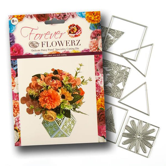 Forever Flowerz Delicate Daisy Panel Die Set