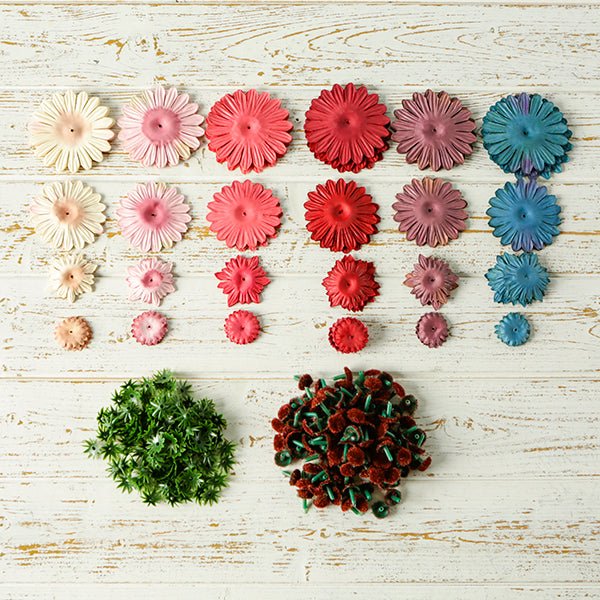 Forever Flowerz Vintage Daisies - makes approx 120