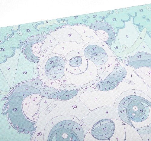 "Koala Fun" 30x30cm Paint By Numb3rs Kit - Detailing