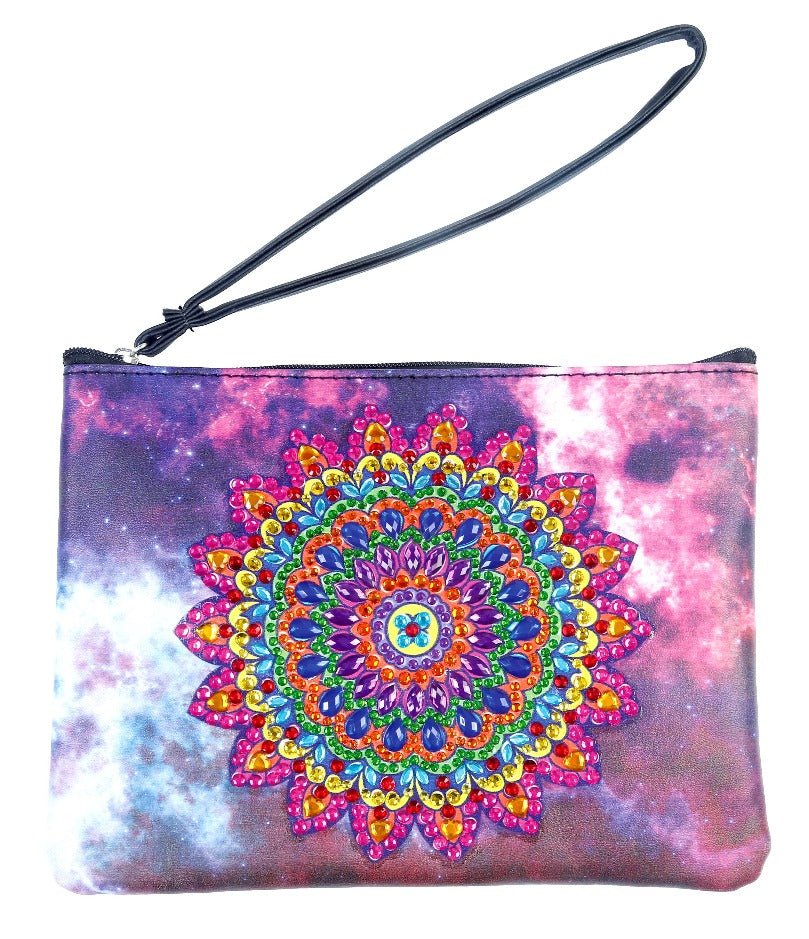 Mandala Magic, Crystal Art Pouch