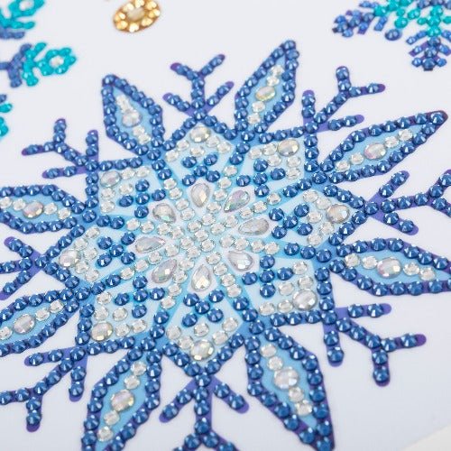 Craft Buddy Crystal Art Wall Stickers - Snowflakes