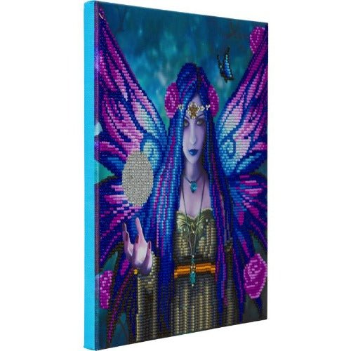 Load image into Gallery viewer, &amp;quot;Mystic Aura&amp;quot; by Anne Stokes Crystal Art Kit 30x30cm

