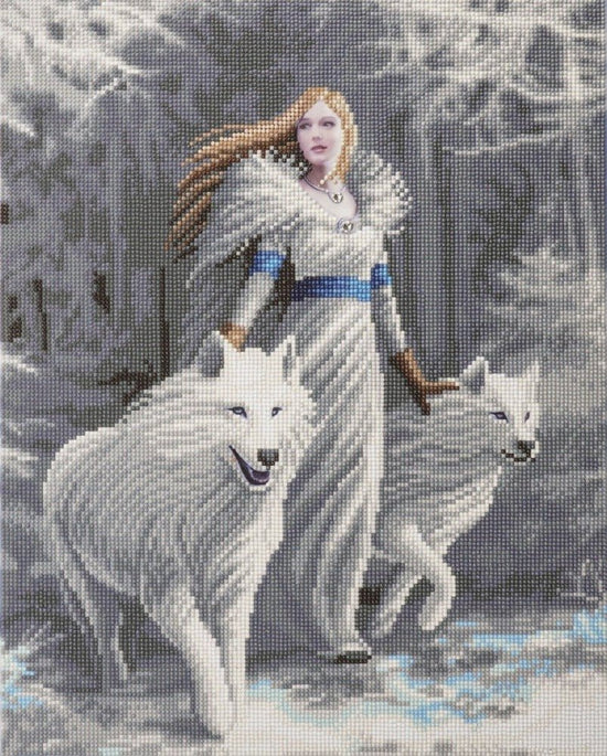"Winter Guardians" by Anne Stokes Crystal Art Kit 40x50cm