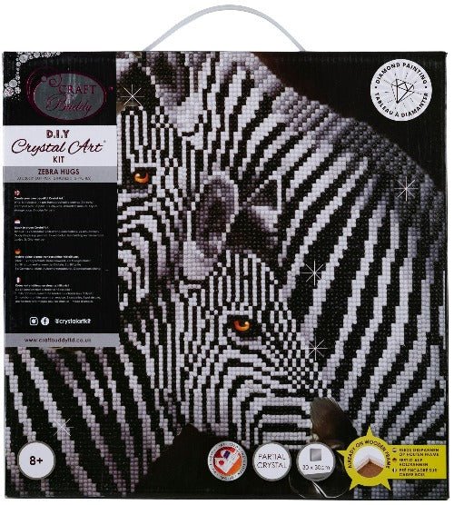 Load image into Gallery viewer, Zebra Hugs Packaging Front

