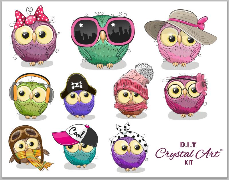Load image into Gallery viewer, &amp;quot;Owl Life&amp;quot; Sticker Set of 10
