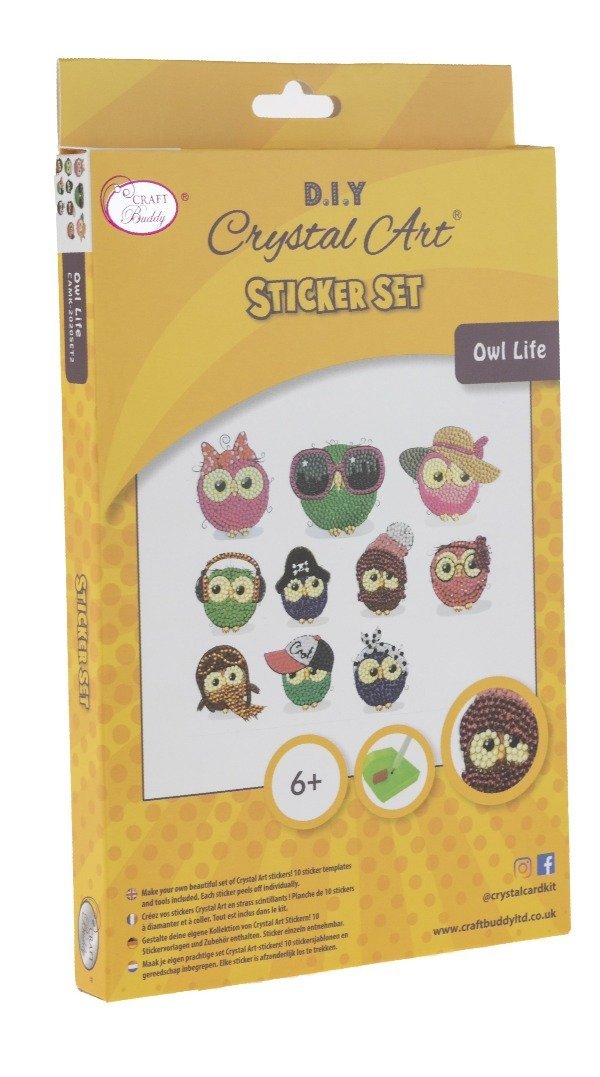 Load image into Gallery viewer, &amp;quot;Owl Life&amp;quot; Sticker Set of 10
