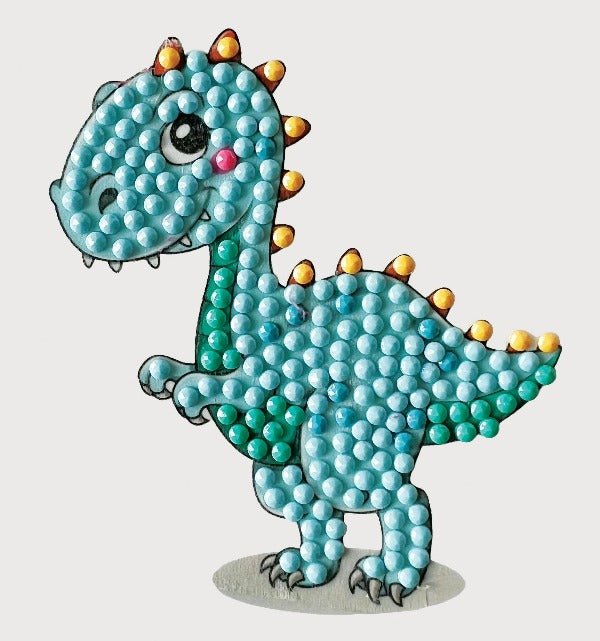 "Happy Dinosaur" Crystal Art Motif