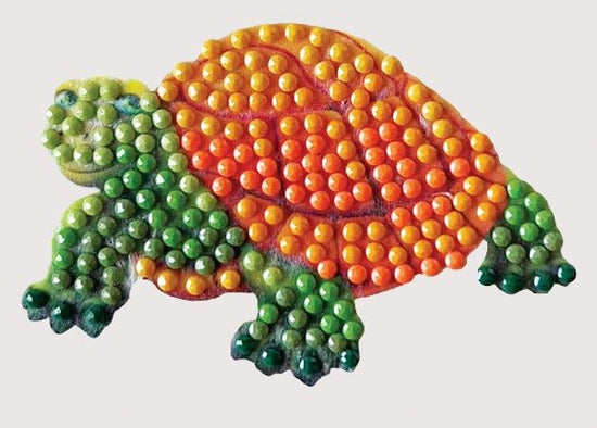 "Turtle Dream" Crystal Art Motif