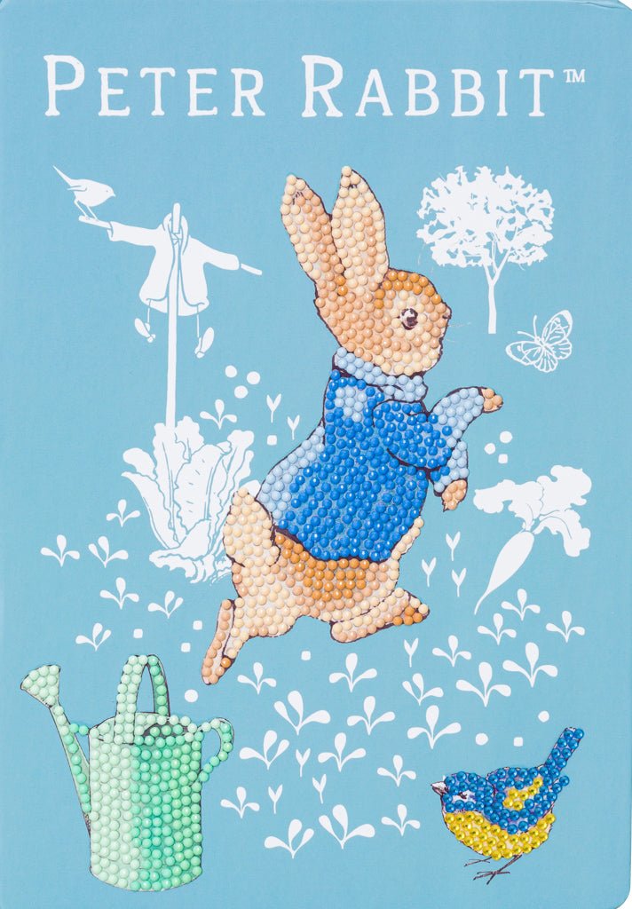 "Peter Rabbit" Crystal Art Notebook 18x26cm