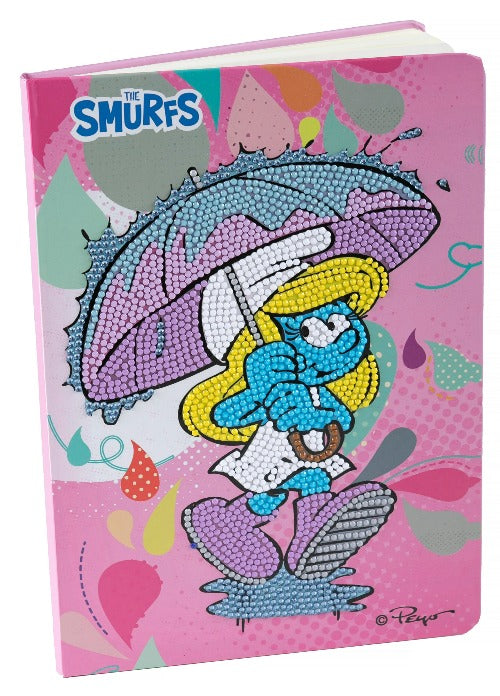 Smurfs Crystal Art Notebook - Front