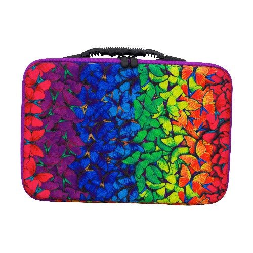 Load image into Gallery viewer, 60 bottles Crystal Art Storage Case - Ombre Butterflies
