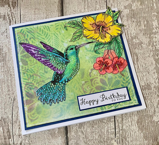 Load image into Gallery viewer, CBD45: Craft Buddy Gem It! ‘Heavenly Hummingbird’ Speciality Cutting Dies
