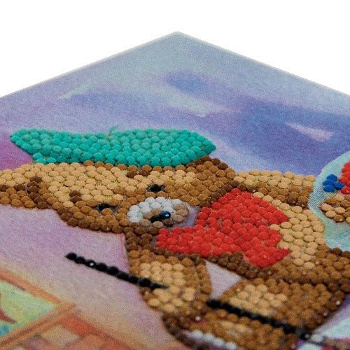 "Teddy Crystal Artist" Crystal Card Kit