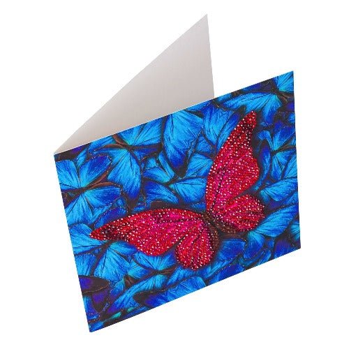 "Butterfly" Crystal Art Card Kit