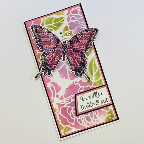Load image into Gallery viewer, Crystal Art A6 Stamp Set - Beautiful Butterflies
