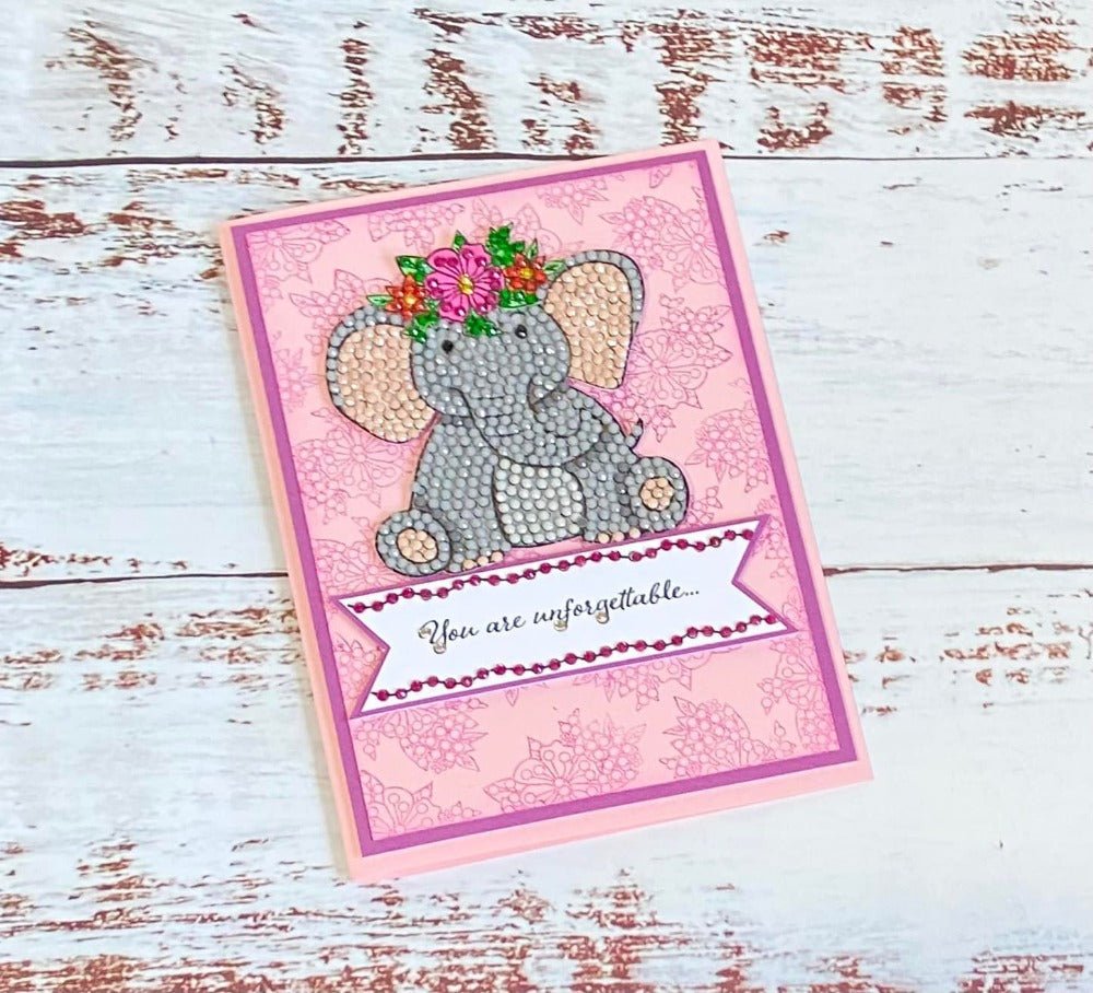 Load image into Gallery viewer, Craft Buddy Elephants Never Forget A6 Premium Stamp Set
