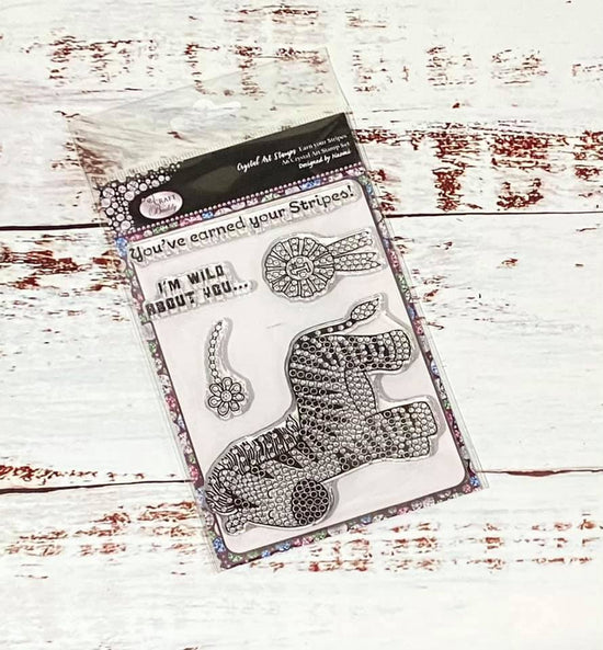 Load image into Gallery viewer, Craft Buddy Earn Your Stripes A6 Premium Stamp Set
