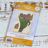 CCST68: Craft Buddy Crystal Art Tulip Bouquet A6 stamp set
