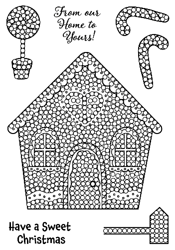 Gingerbread House - Stamp Set