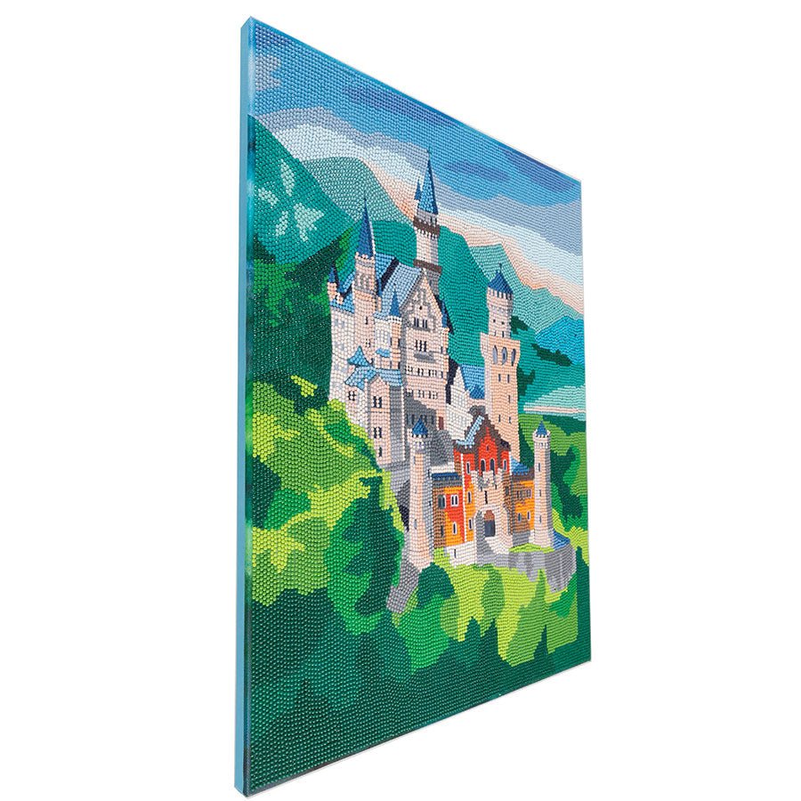 "Castle" Crystal Art Kit 40x50cm Side"Castle" Crystal Art Kit 40x50cm 