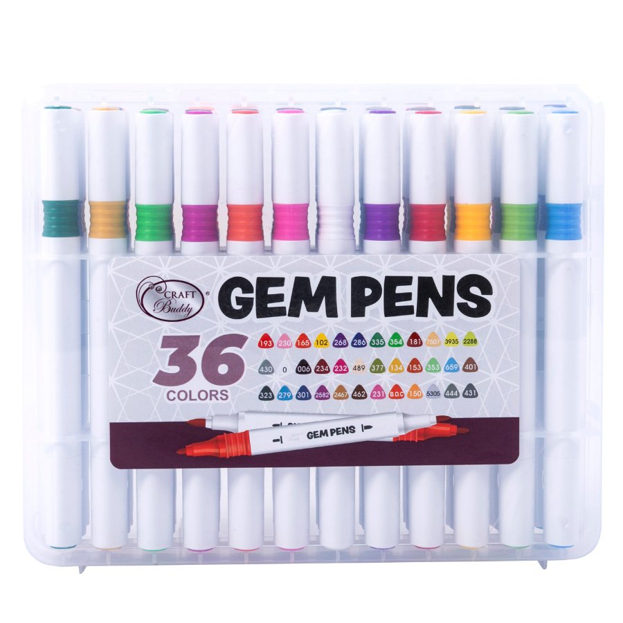 Craft Buddy Dual Tip Markers Front
