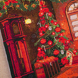 CS02: Craft Buddy Pre Printed 40*40cm Cross Stitch Kit - Christmas Joy