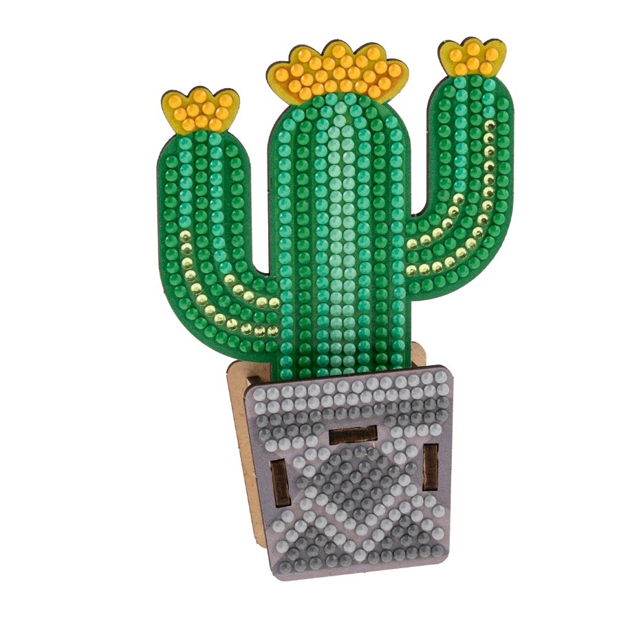 Crystal Art Cacti - Set of 6 front 1