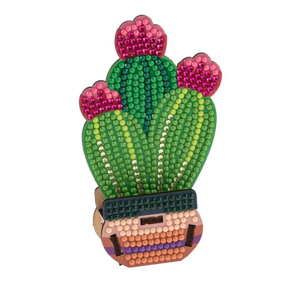 Crystal Art Cacti - Set of 6 front 4