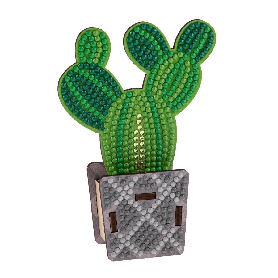 Crystal Art Cacti - Set of 6 front 5