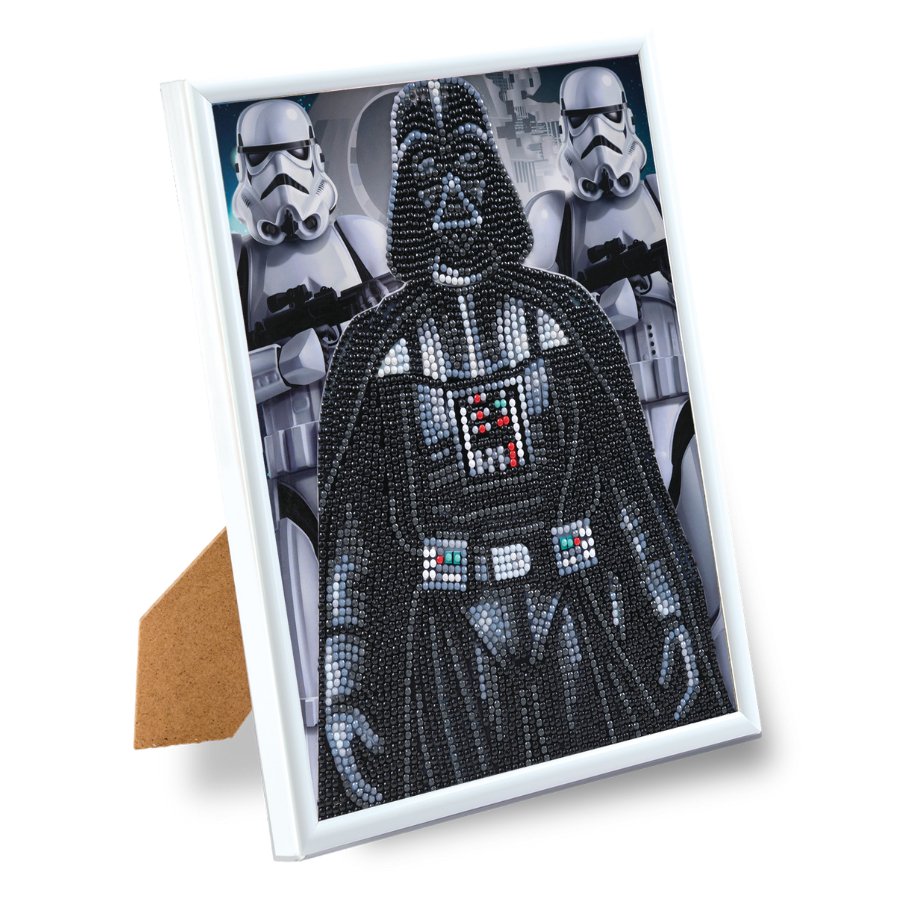Load image into Gallery viewer, Darth Vader and Stormtroopers Crystal Art Picture Frame Kit Framed
