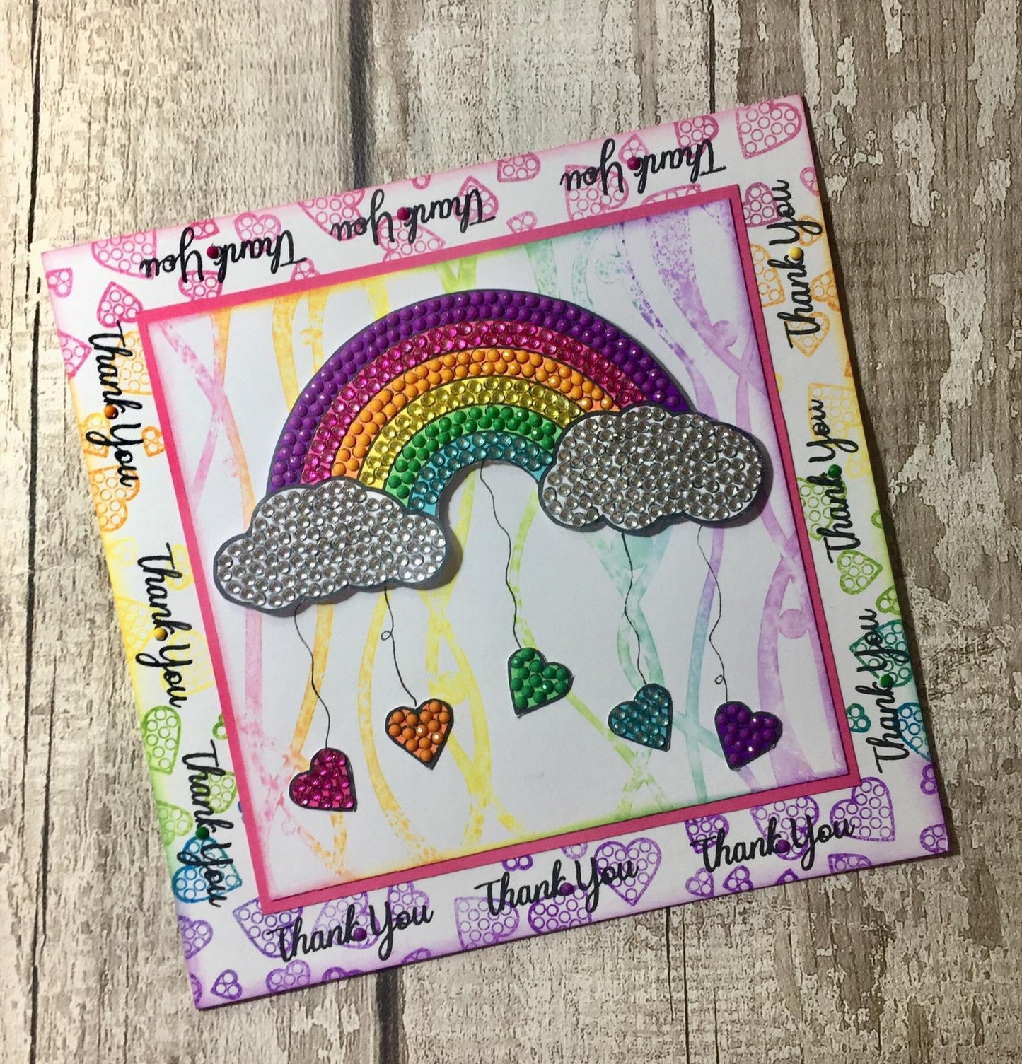 Over The Rainbow Crystal Art Stamp Set