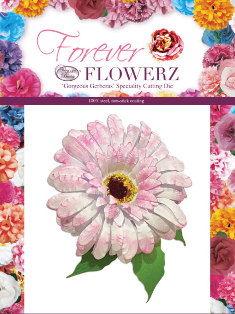 Forever Flowerz Gorgeous Gerberas Speciality Cutting Die