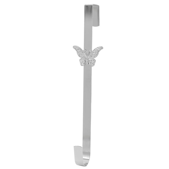 Load image into Gallery viewer, Forever Flowerz Butterfly Door Hook Silver 
