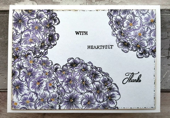 Load image into Gallery viewer, &amp;quot;Happy Hydrangeas&amp;quot; Forever Flowerz A5 Stamp Set
