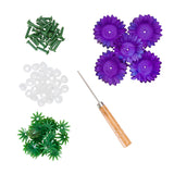 Flower Making Kit - Chic Chrysanthemums - PURPLE
